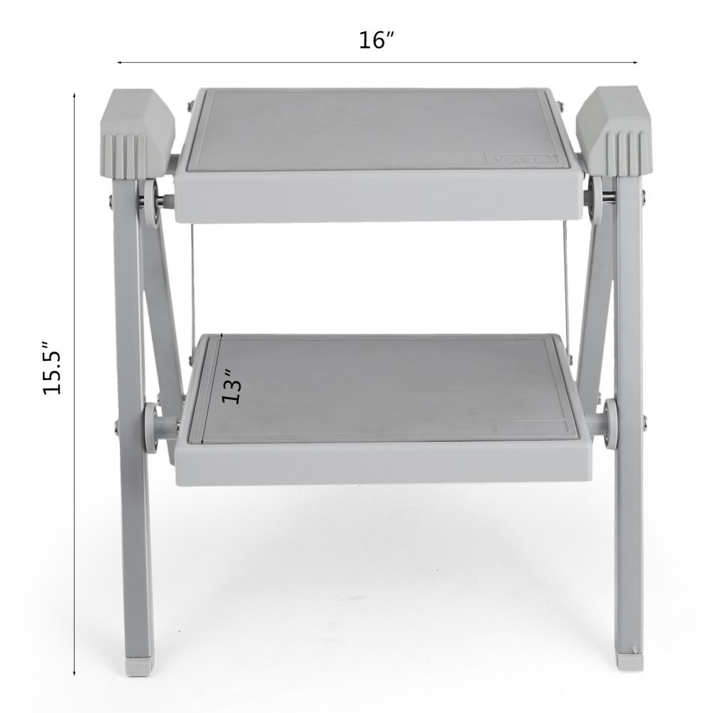 Double Folding Caravan Step Portable Accessories Ladder Camper Trailer Parts