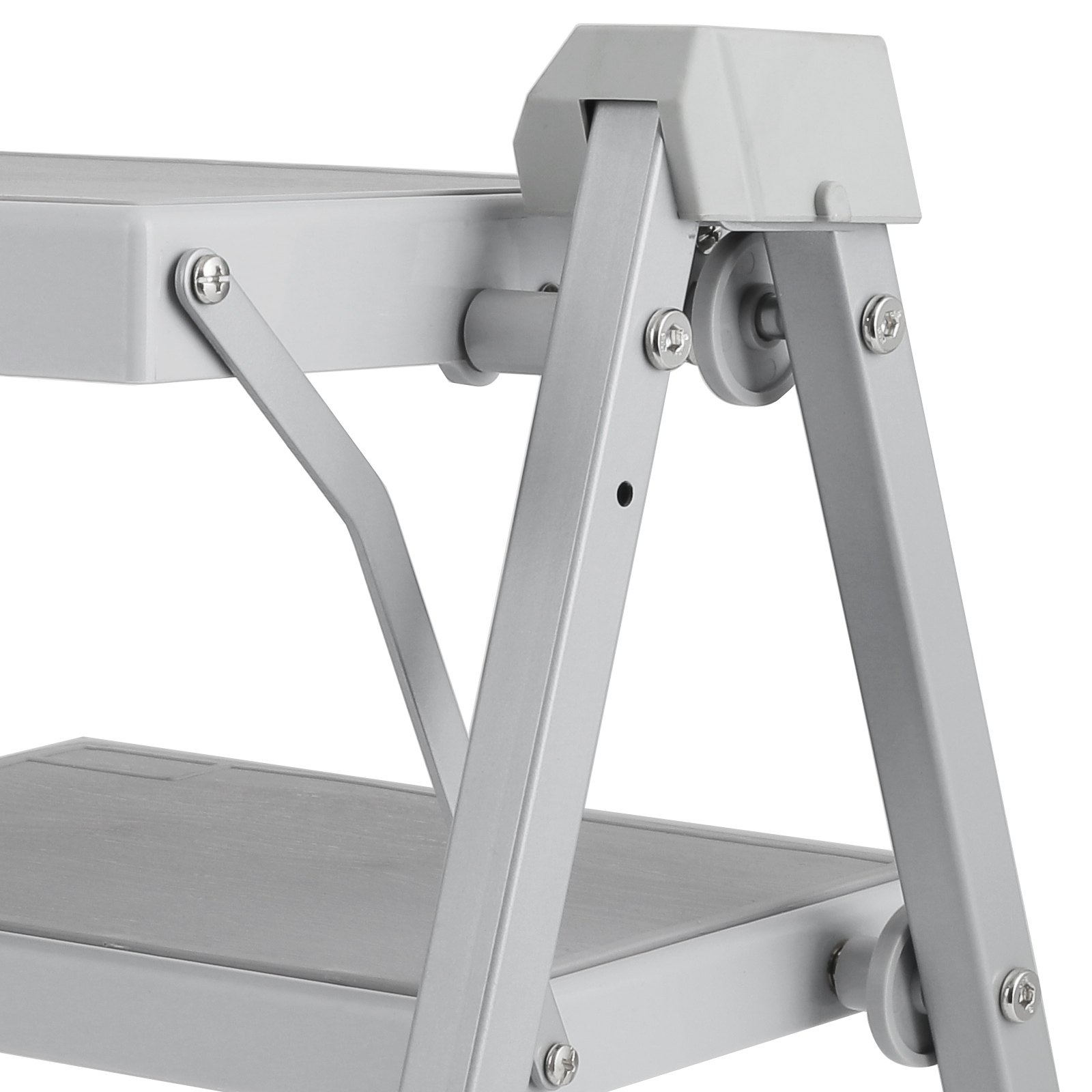 Double Folding Caravan Step Portable Accessories Ladder Camper Trailer Parts