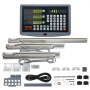 Kit de exibição DRO de escala linear de 3 eixos com leitura digital VEVOR de 16'' e 18'' e 38''