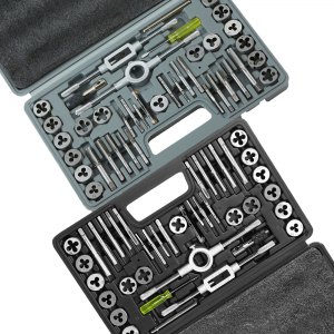 VEVOR Tap and Die Set 80Pcs Metric SAE Standard Bearing Steel Threading