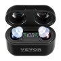 Audífonos VEVOR para personas mayores, amplificadores auditivos recargables con cancelación de ruido y control de volumen, dispositivo de asistencia auditiva intraauricular digital con estuche de carga y 8 pares de tapones.