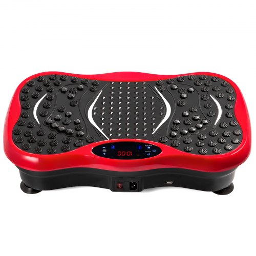 VEVOR Vibration Plate Exercise Machine,Whole Body Exercise Vibration  Fitness Platform,350Lbs LCD 3 Levels Massage Remote Bluetooth USB Music  Intelligent Watch, Fitness Vibration Machine | VEVOR US