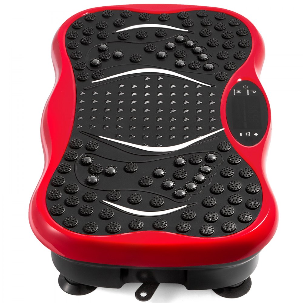 VEVOR Vibration Plate Exercise Machine,Whole Body Exercise Vibration Fitness Platform,350Lbs LCD 3 Levels Massage Remote Bluetooth USB Music Intelligent Watch, Fitness Vibration Machine