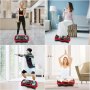 VEVOR Vibration Plate Exercise Machine,Whole Body Exercise Vibration Fitness Platform,350Lbs LCD 3 Levels Massage Remote Bluetooth USB Music Intelligent Watch, Fitness Vibration Machine