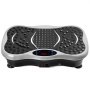 VEVOR Vibration Plate Exercise Machine,350LBS LCD 3 Levels Whole Body Exercise Vibration Fitness Platform with Bluetooth,Remote,Loop Resistance Bands,Home Training Equipment for Weight Loss (Red)