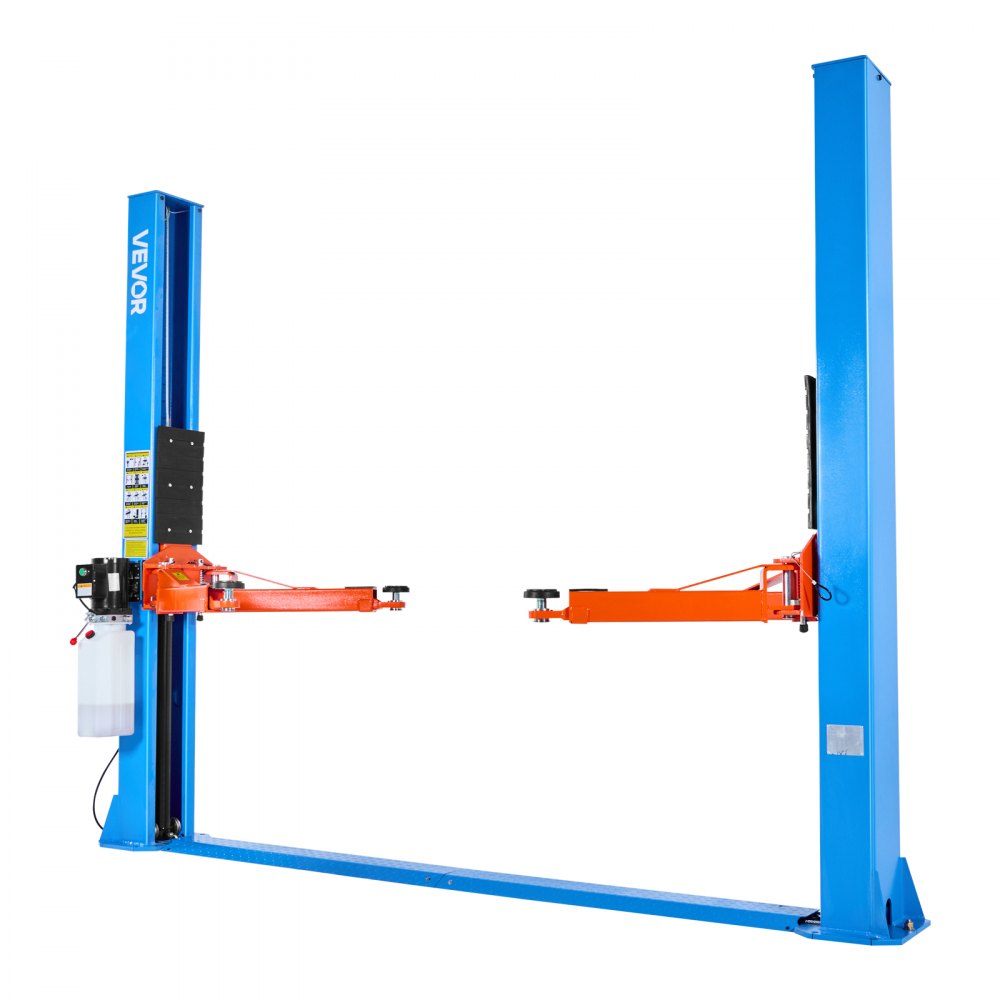 VEVOR 2 Post Lift, 9000 lbs Capacity, 220V 2.95 HP Powerful Motor, Two Post Car Lift Auto Hoist for Sedan SUV Pickup, Automotive Hoist 74.8 Inch Height for Home Garage, Repair Shop, Workshop, Blue