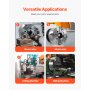 VEVOR 10 in 4-Jaw Self-Centering Lathe Chuck for Lathe Drilling Milling Machine