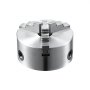 VEVOR 3-jaw lathe chuck with precision metal gripping mechanism and durable finish.