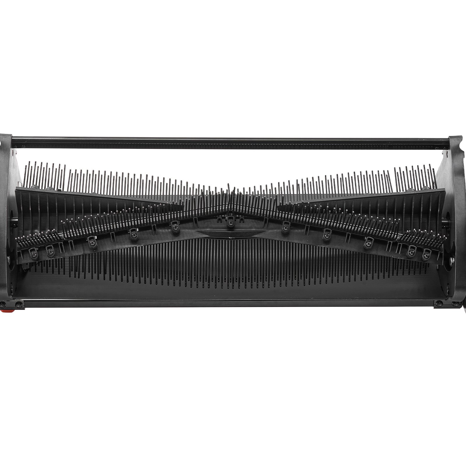 VEVOR 3 Packs Lawn Sweeper Brush Replacement, Compatible with VEVOR 76.2 cm Lawn & Leaf Collector Sweepers, Yard Sweeper Brush Paddle with Durable V-Shaped Bristles for Easy Grass Leaf Cleanup