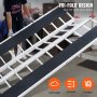 VEVOR 85" x 54" Extra bred aluminium fällbar ramp 1500LBS Kapacitet lastramp