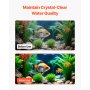 8 PCS Aquarium Filter Cotton Fish Tank Replacement for 5gal Glass CL20