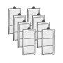 8 PCS Aquarium Filter Cotton Replacement for 2.5/3.5gal MN-200 MN-280