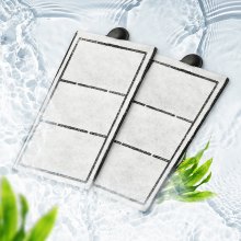 8 PCS Aquarium Filter Cotton Replacement for 2.5/3.5gal MN-200 MN-280