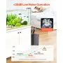 VEVOR 264GPH Canister Filter, 2-Stage External Aquarium Filter with Powerful Pump, Quite Water Circulation Cleaning Machine with Media for Fish Tanks and Aquariums Up to 75 Gallons, for Freshwater