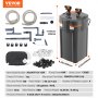 VEVOR 120 Gallon Aquarium Canister Filter 15w UV Lamp Fish Tank Quiet