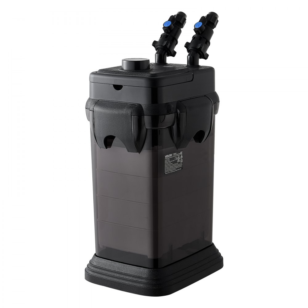 VEVOR Canister Filter 700 GPH 5-Stage External Aquarium Filter Copper Motor, for Fish Tanks, Aquariums, Adjustable Flow, Leak Protection, Powerful Water Circulation Cleaning Machine, Quite Operation