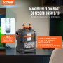 VEVOR 30 galónový akváriový kanisterový filter 8w UV lampa Tichá nádrž na ryby