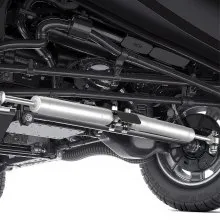 VEVOR Dual Steering Stabilizer, for 2005-2024 Ford F-250/F-350 Super Duty 4WD, Dual Steering Stabilizer Kit Fits with 2 Inches of Suspension Lift or Higher, Enhanced Control and Reduced Vibration