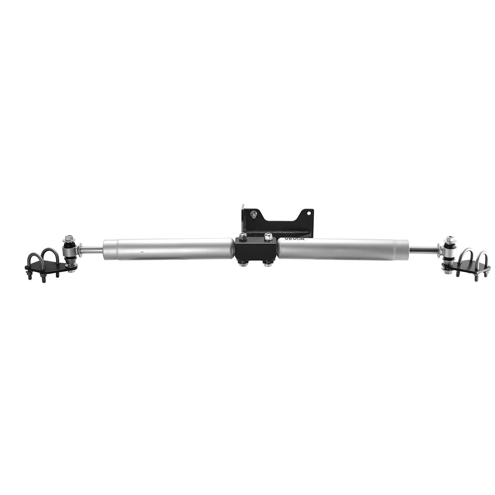 VEVOR Dual Steering Stabilizer, for 2005-2024 Ford F-250/F-350 Super Duty 4WD, Dual Steering Stabilizer Kit Fits with 2 Inches of Suspension Lift or Higher, Enhanced Control and Reduced Vibration
