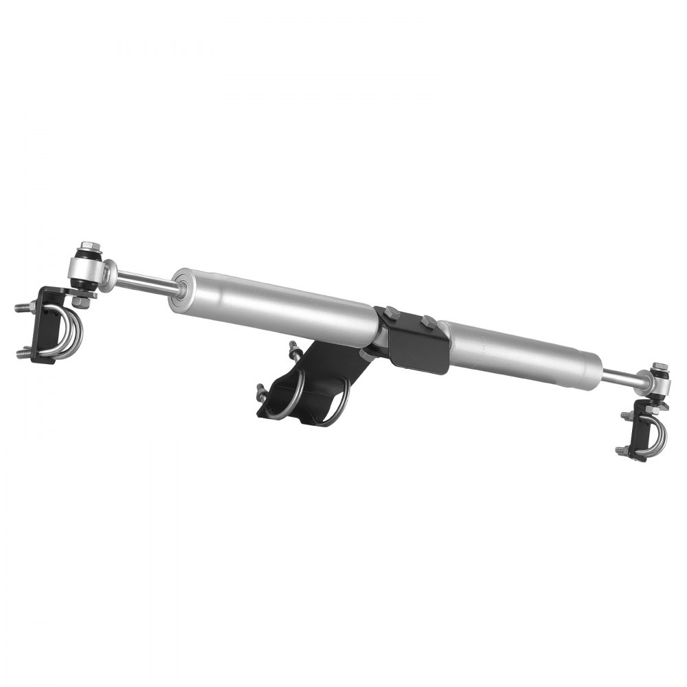 VEVOR Dual Steering Stabilizer, for 2007-2018 Jeep Wrangler JK, Dual Steering Stabilizer Kit Fits with 2 Inches of Suspension Lift or Higher, Enhanced Control & Reduced Vibration, Easy Installation