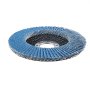 VEVOR Flap Discs 40 Grit, 4-1/2" x 7/8" Flap Discs for Angle Grinder, Type 29 Zirconia Flap Sanding Disc, Bevel Type Abrasive Grinding Wheels for Deburring, Rust Removal, Sanding, Finishing (10 Pack)