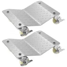 VEVOR  Vehicle Positioning Wheel Dollies - 680Kg Per Dolly 2Pcs Tire Car Wheel Dollies Car Skate Dolly Van Positioning Garage Jack