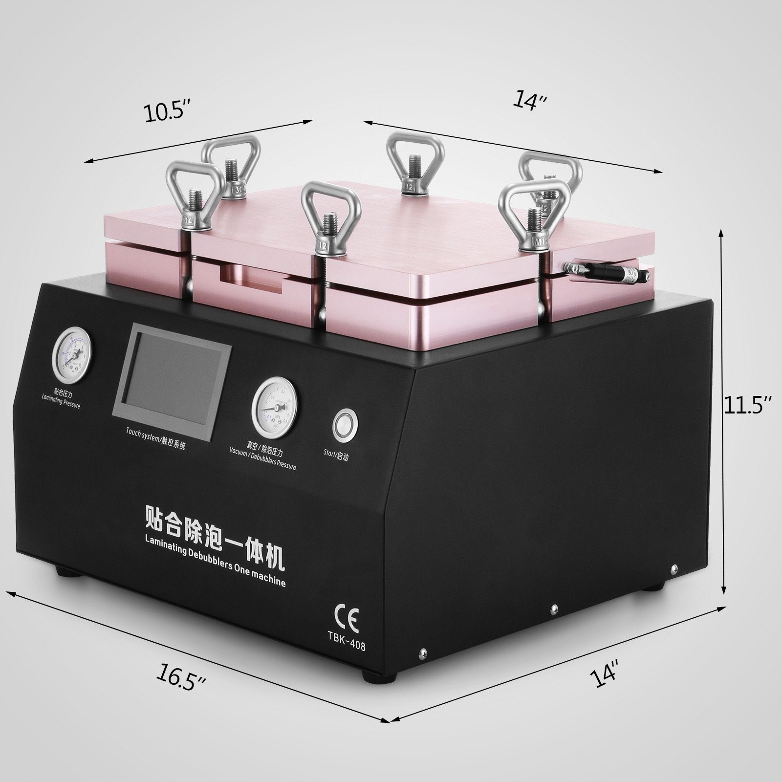 Automatic Touch Screen Film OCA Laminating Machine With Built-in Vacuum Pump LCD