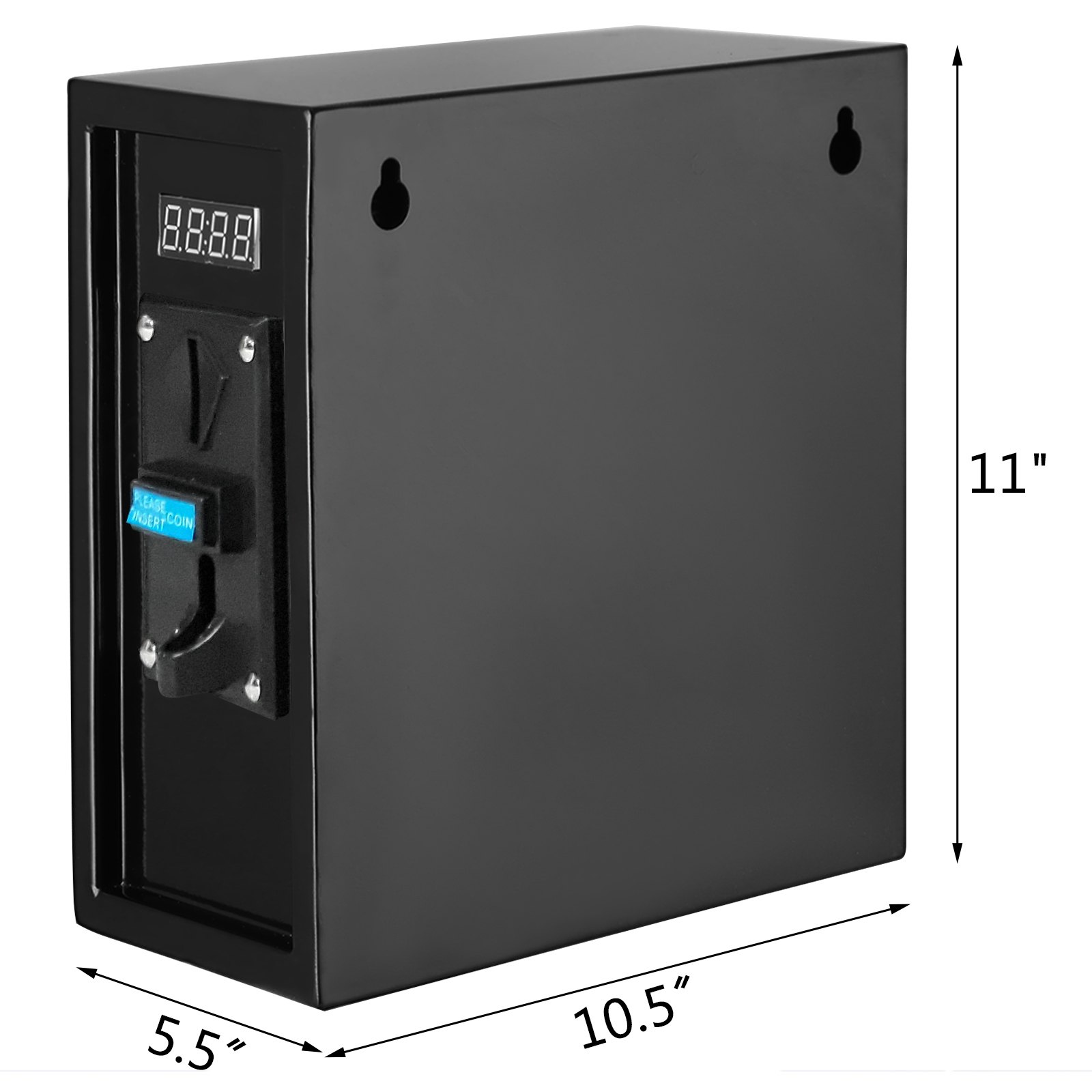 VEVOR Coin Operated Timer Control Power Supply Box Coin Acceptor Programmable Control Coin Acceptor Multi Coin Selector for Vending Machine Electronicial Device, 110V