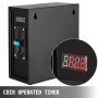 VEVOR  220 V Coin Operated Timer Control Power Supply Box to Control Electronic Device for gaming machines,massage chairs,shoe polishers,washing machines,chargers,dryers,and PCs.