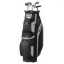 VEVOR Golf Cart Bag with 14 Way Organizer Divider Top, 36” 13 Pockets Premium Cart Bag, Durable Golf Bags with Handles & Dust Cover & Detachable Straps for Men & Women, Black Color-Block