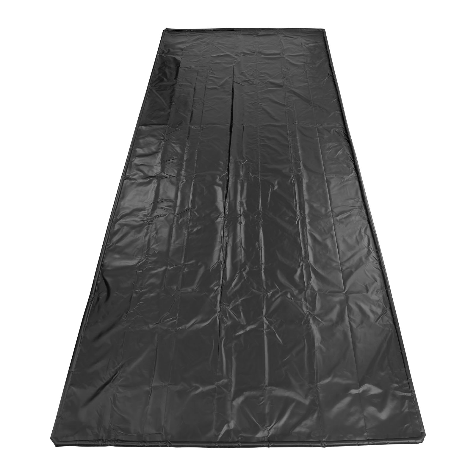 VEVOR Containment Mat, 2.6 x 6.1 m, Non-Slip PVC Garage Floor Mat with a Cleaning Squeegee Broom, Heavy Duty Durable Waterproof Protection from Snow, Rain and Mud for Cars SUVs Trucks Parking, Black