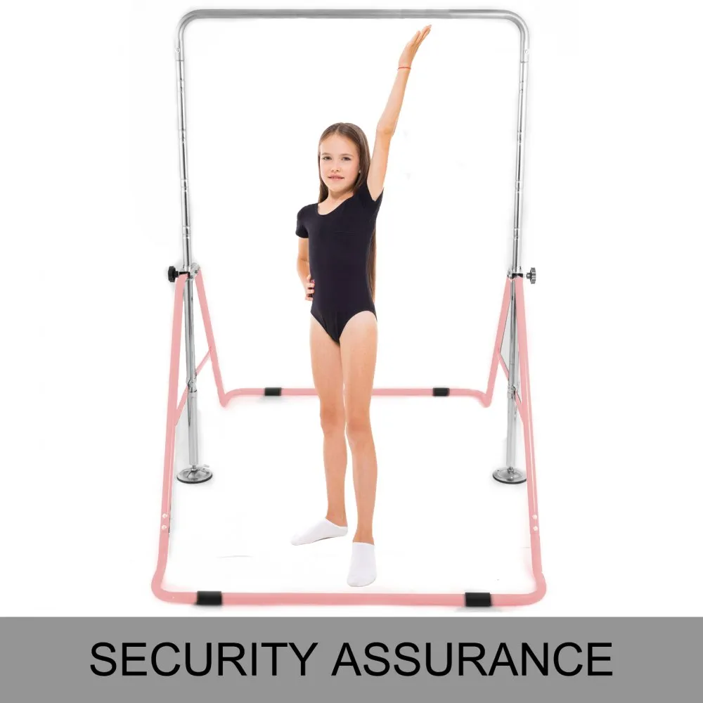 Kids Gymnastics Bar Jungle Training Monkey Bar Adjustable Horizontal Kip Bar Gym