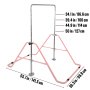 VEVOR Gymnastics Bar, Kids Kip Training Bars for Home, Folding Horizontal Bars with Adjustable Height, Practice Bar Gymnastic for Kid, Child, Girls, Boys at Home