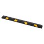 VEVOR Parking Stopper, 1840 mm Heavy Duty Parking Aid for Garage, Rubber Curb Garage Floor Stopper with Reflective Strips, Vehicles Gadgets for Cars Vans Trucks Tire Wheel Guide Block Stops Bumpers