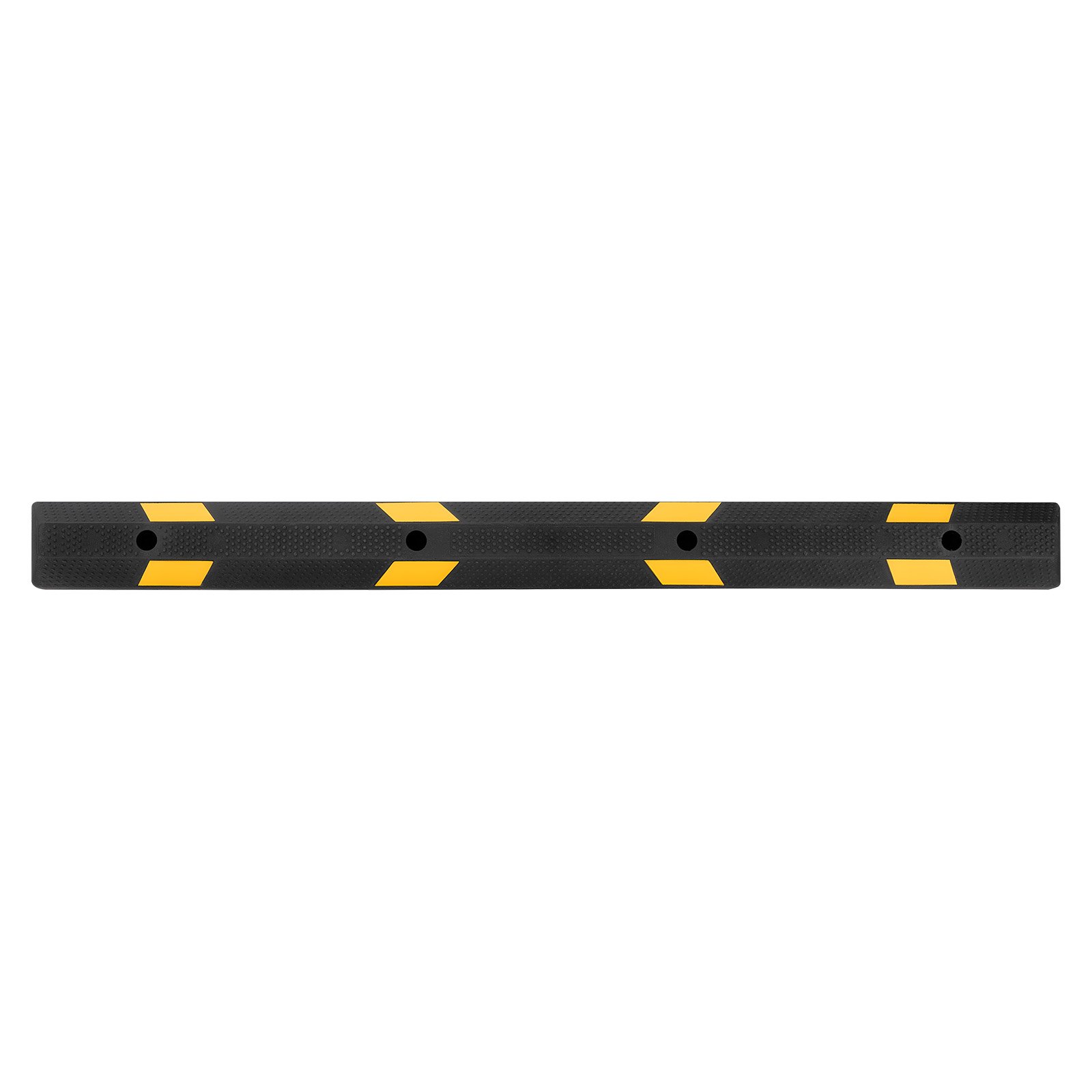 VEVOR Parking Stopper, 72 Inch Heavy Duty Parking Aid for Garage, Rubber Curb Garage Floor Stopper with Reflective Strips, Vehicles Gadgets for Cars Vans Trucks Tire Wheel Guide Block Stops Bumpers
