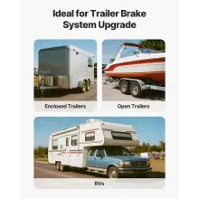 VEVOR Electric Trailer Brake Drum 8 on 4 in Bolt Brake Drum for 7000 lbs Axles