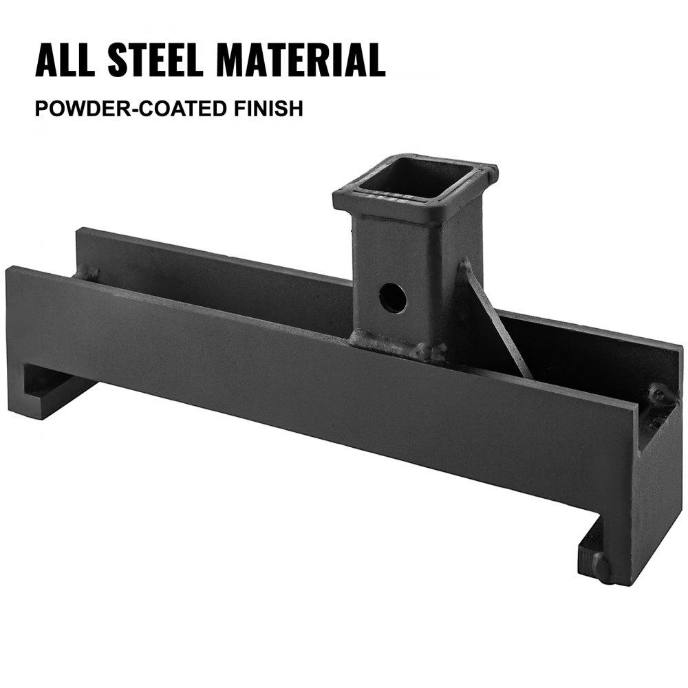 VEVOR Heavy Duty Trailer Hitch Receiver 2 Inch Forklift Skid Steer Adapter forklift panel