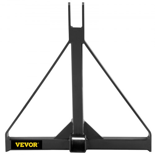VEVOR 3 Point 2 Inch Universal Trailer Hitch Heavy Duty Receiver Hitch Category 1 Tractor Attachments Tow Hitch with 5000lbs Towing Capacity Black