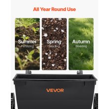 Walk-Behind Push Broadcast Spreader 50LBS 18 in Spreading Width for Fertilizer