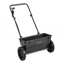 Walk-Behind Push Broadcast Spreader 50LBS 18 in Spreading Width for Fertilizer