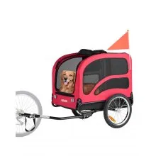 VEVOR Dog Bike Trailer Pet Bicycle Trailer Cat Carrier 100 lbs Water Resistant