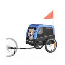 VEVOR Dog Bike Trailer Pet Bicycle Trailer Cat Carrier 30 kg Water Resistant