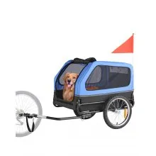 VEVOR Dog Bike Trailer Pet Bicycle Trailer Cat Carrier 88 lbs Water Resistant