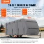 VEVOR Trailer Travel RV Cover 731.5-823 cm Class A Camper Cover Non-Woven Fabric