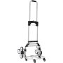 VEVOR Stair Climbing Cart Foldable Hand Truck 15.4''x10.6'' w/ Adjustable Handle