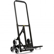 Shzond 2 in 1 Aluminum Hand Truck Dolly 770lbs Weight Capacity Convertible Hand Truck Utility Cart (2 in 1)