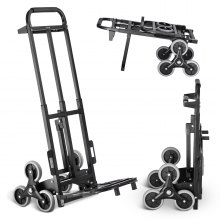 Stair Climbing Cart Heavy Duty Folding Hand Truck Dolly 460 lbs 6 Wheels