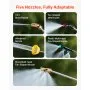 13.1Gal Battery Powered Sprayer with Cart Wheeled 0-80 PSI Electric Weed Sprayer