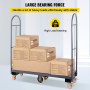 U-boat Steel Cart 63L*61H 2000lbs Capacity with Removable Handles