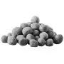 VEVOR Ceramic Fire Pebble Stones, 1-2 inch 48 Pcs Lava Rocks, Reusable Fire Pit Stones Indoor and Outdoor Use, Decorative Firepit Rocks for Propane/Gas Fireplace, Stove, Courtyard, Camping
